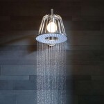 AXOR - LampShower Horní sprcha 1jet se sprchovým ramenem a designem Nendo, chrom 26031000