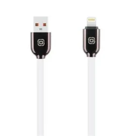 OBAL:ME Sleek USB-A/Lightning kabel White (57983125496)