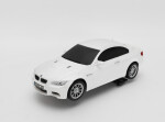 Mamido Autíčko na dálkové BMW M3 1:18 s volantovým ovládáním bílé MT1327