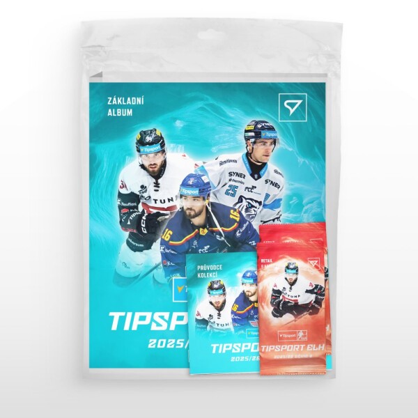 SportZoo Hokejové karty Česká Extraliga Ledního Hokeje 2025-26 Series 2 Hockey Startovací balíček