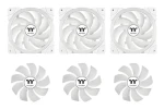 Thermaltake MAGFloe 360 Ultra ARGB Snow Edition bílá / AIO vodní chladič CPU / 3x 120 mm / LCD 3,95" / 2000 RPM (CL-W433-PL12SW-A)