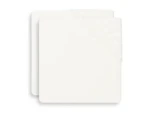 Jollein Potah na přebalovací podložku 50x70cm 2 ks froté Ivory / od 6 měsíců (2550-503-66041)