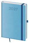 Diář 2027 denní A5 Print Pop - světle modrá