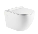 OLSEN SPA - Závěsné WC ARCO II. RIMLESS se SLIM sedátkem Soft-close OLKLT2141ER