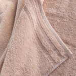 Sada froté ručníků a osušek MELISA hnědá + béžová 4 ks