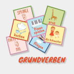 Basic verbs German (Outdoor Board Game) - Neznámý