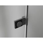 MEXEN/S - Lunar-B L sprchové dveře křídlové pravé 125, transparent, grafit metal 832SL-125-050-95-00-P