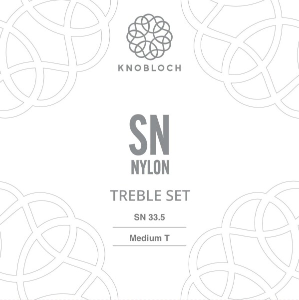 Knobloch ACTIVES SN Nylon Treble Set Medium Tension 33.5