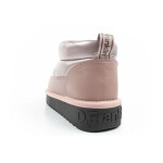 D.Franklin sněhule dámské zimní módní zateplené boty rose gold dámské 37