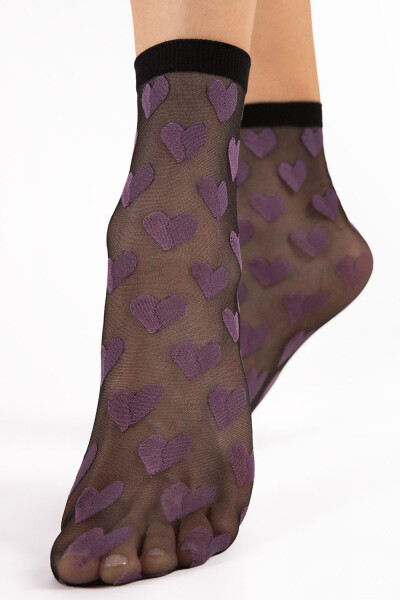 Fiore Beso 20 DEN G1181 kolor:violet/black uni