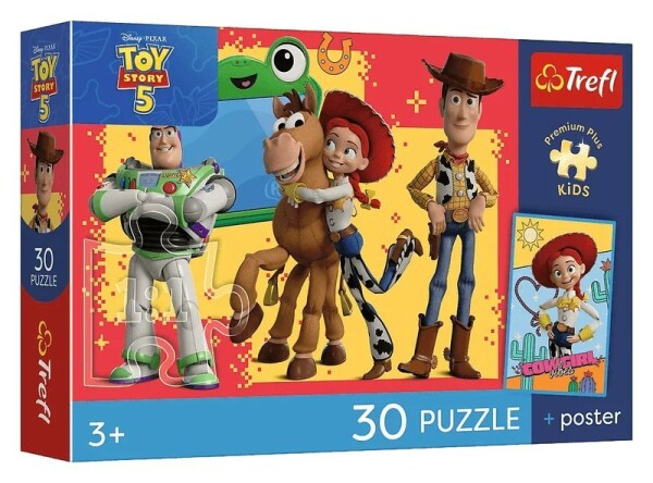 Puzzle Toy Story 5: Dobrodružství 30 dílků
