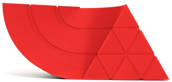 PLA filament rubínově červený 1,75 mm Smartfil 1 kg