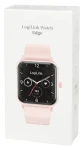 LogiLink Edge růžová / Chytré hodinky / 1,83" LCD / Dotykový displej / Bluetooth 5.2 (SW0001P)