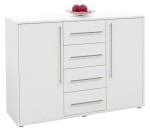Nábytek Mikulík Komoda ELITE M - hl. 43 cm ROZMĚR: (š/v/h) 110 x 86 x 43 cm