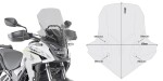 D1171S plexi kouřové Honda CB 500 X (19-23), vxš460x450 mm, o 30 mm vyšší než originál