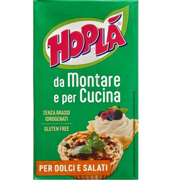 Rostlinná šlehačka "Hoplá" neslazená - 1000ml