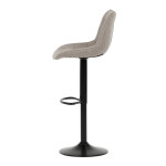 Barová židle, béžová, látka,AUB-V3066 LAN3