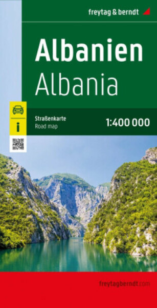 Albánie 1:400 000 automapa