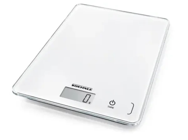 Soehnle Page Compact 300 / digitální kuchyňská váha / max. 5 kg / funkce TARE / g/lb / 1x CR2430 3V baterie (61501)