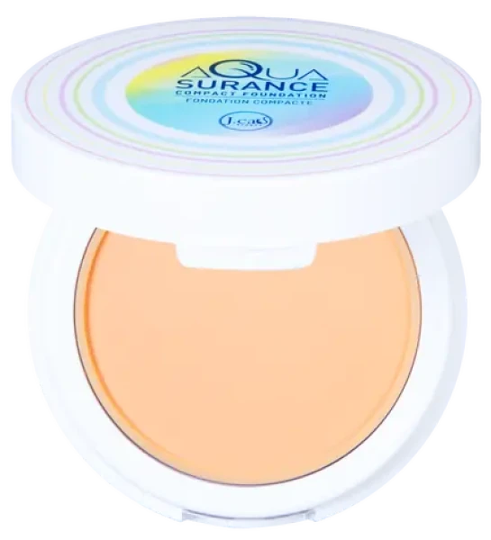 J.Cat Beauty Aquasurance Compact Foundation Porcelain / Kompaktní make-up / Střední až plné krytí (10602237)