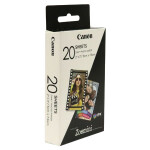 Canon ZINK Photo Paper, foto papír, lesklý, Zero Ink, bílý, 5x7,6cm, 20 ks, 3214C002, termální,bez okrajů