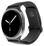 FIXED Silicone Sporty Strap pro Samsung Galaxy Watch 8 černý / Řemínek / silikon / rychloupínací systém / 2 velikosti