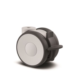 Tente Kolečko na židli 75 mm,otočné s brzdou 2039