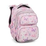 Bagmaster DOPI 25 A školní batoh – motýlci Růžová 23 l 230344