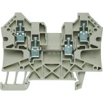 Weidmüller 1905060000 řadová svorka průchodky šroubovací Tmavě béžová 50 ks