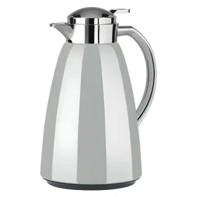 Emsa CAMPO Vacuum 1 l světle šedá / Vakuová konvice (termoska) / Quick Tip (F4130100)