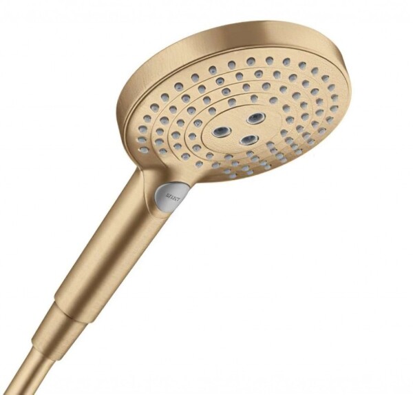 HANSGROHE - Raindance Select S Sprchová hlavice 120, 3 proudy, EcoSmart, kartáčovaný bronz 26531140