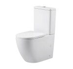 Erga Siena, WC kombi mísa 620x365x820 mm, Rimless + toaletní sedátko, bílá lesklá, ERG-V03-SIENA-RIM-WH
