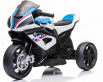 Mamido Dětská elektrická motorka BMW HP4 bílá