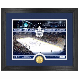 Obraz Toronto Maple Leafs NHL 13-Time Stanley Cup Champions Bronze Coin