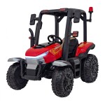 Mamido Dětský elektrický traktor BLAST s přívěsem 2x200W červený