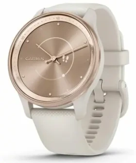 Rozbaleno - Garmin Vívomove Trend bílo-zlatá / Chytré hodinky / 254 x 346 LCD / BT / ANT+ / 5 ATM / rozbaleno (010-02665-01.Rozbaleno)
