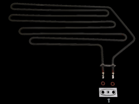 Topné těleso, spirála pro saunová kamna AF9/AFB9, 3000W/230V CZSF-50L