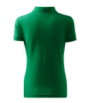 Cotton Heavy polokošile dámská středně zelená XS