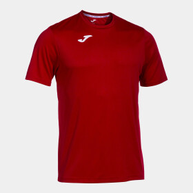Pánské/chlapecké tričko Joma T-Shirt Combi S/S Red Velikost: M