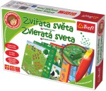 Malý objevitel: Zvířata světa + kouzelná tužka - edukační společenská hra - Taf Toys