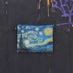 Taštička na zip 3 ks LOQI VINCENT VAN GOGH The Starry Night, A Wheatfield with Cypresses