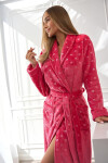 L&L 2552 Cora Long S-2XL dámský župan malina M