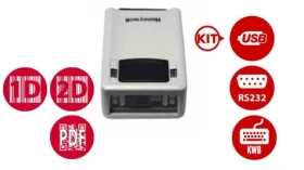 Honeywell VuQuest 3320g / snímač čárových kódů / 2D / RS232 / KBW / USB / kit USB / šedá (3320g-4USB-0)