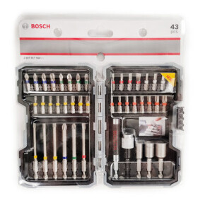 BOSCH 2607017164 Sada šroubovacích maticových nástavců 43 2607017164