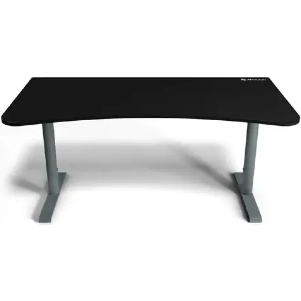 AROZZI ARENA Gaming Desk Frozen Grey Black / Herní stůl / D:160cm / Š:82cm / V:71cm-81cm (ARENA-FG-BK)