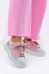 Zdobené sneakersy na platformě GOE RR2N4009 Multikolor 37