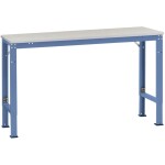 Manuflex LD1113.6011 ESD ESD pracovní stůl UNIDESK s kaučuk deska, rezedově zelená RAL 6011, Šxhxv = 2000 x 800 x 720-73