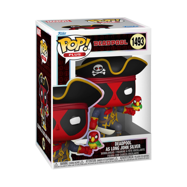Funko POP Plus: Deadpool - Deadpool as Long John Silver #1493