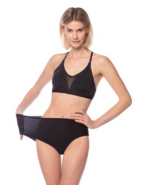 Dámské kalhotky Lama L-FIT 6000 MD-02 černá XS/M