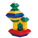 Kebo Toys Wedge it skládací pyramida základní barvy 15 dílků
